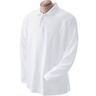 D110-Devon-Jones-Mens-Long-Sleeve-Pima-Pique-Polo-white