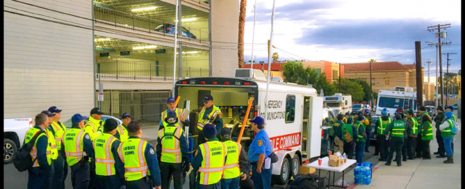 LAFD ACS and CERT at Hollywood Parade 2016