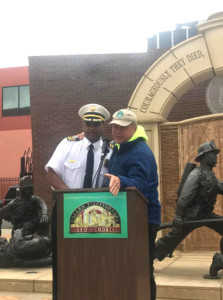 LAFD Chief Hogan and Tom LaBonge